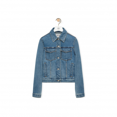 LOEWE ANAGRAM DENIM JACKET S359Y50X23